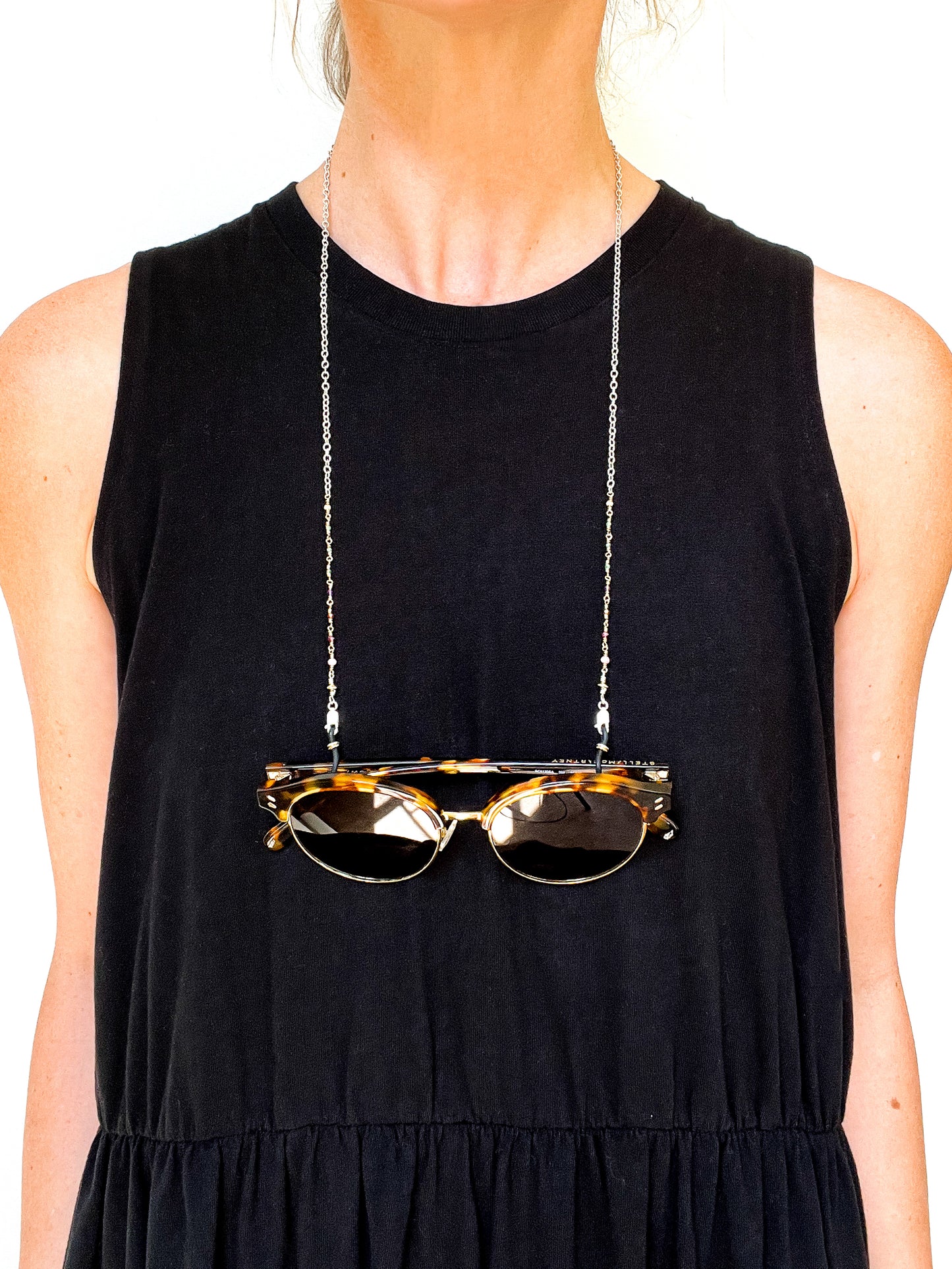 EVERYDAY SOIRÉE glasses chain – opal