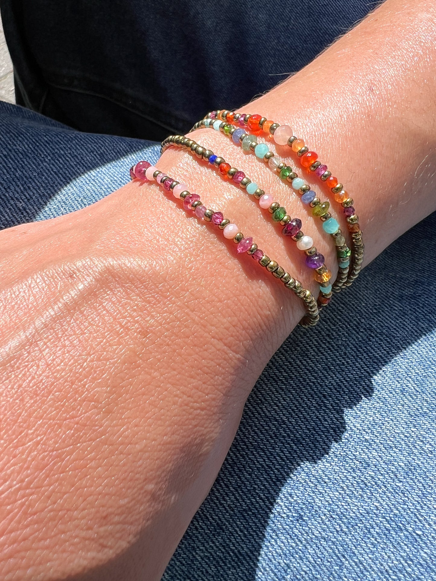 CELESTE bracelet – blue-green dream