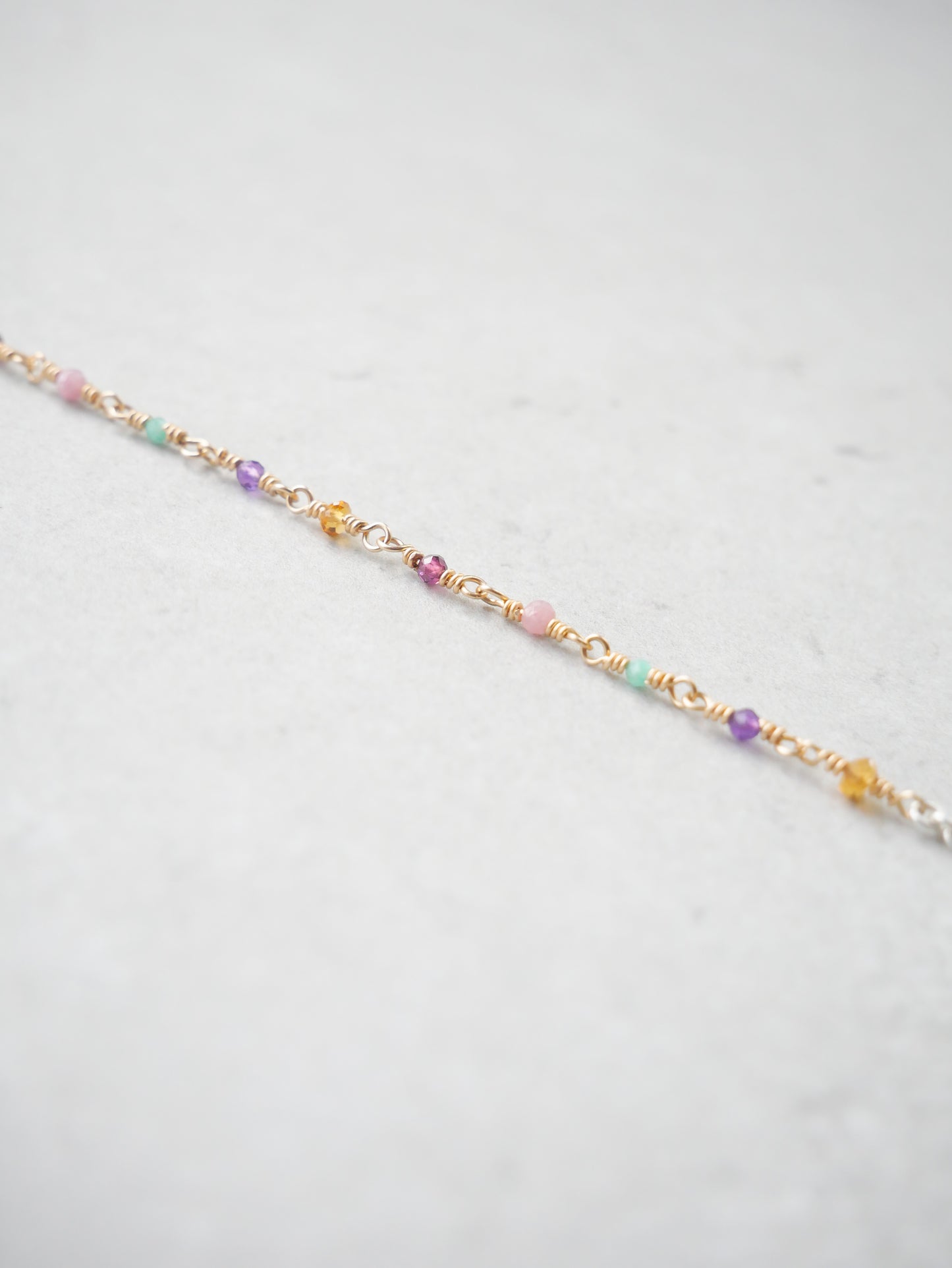 FESTIVAL BRACELET – Citrine, garnet, pink tourmaline, amethyst & emerald