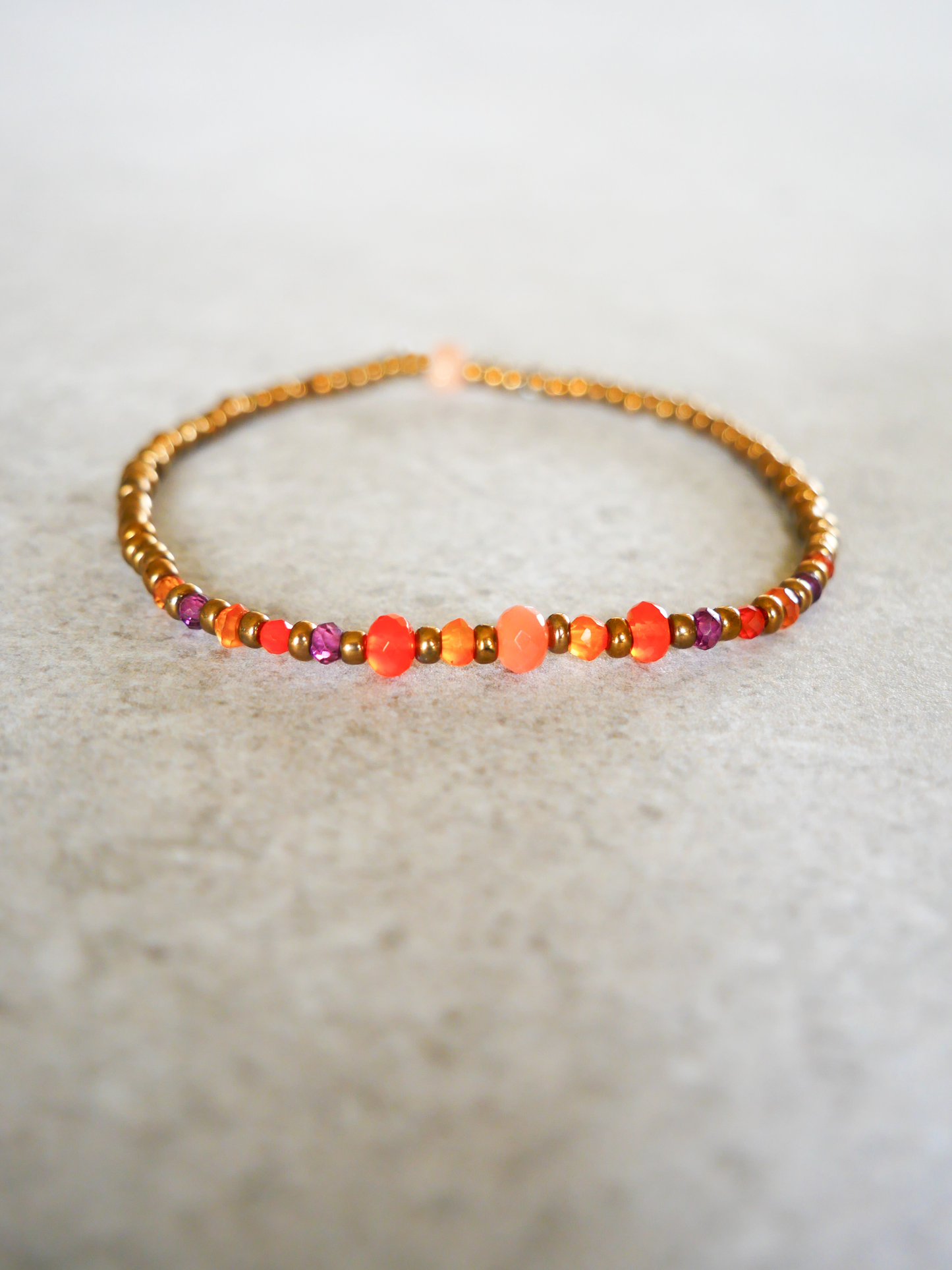 CELESTE bracelet – peach-kapow