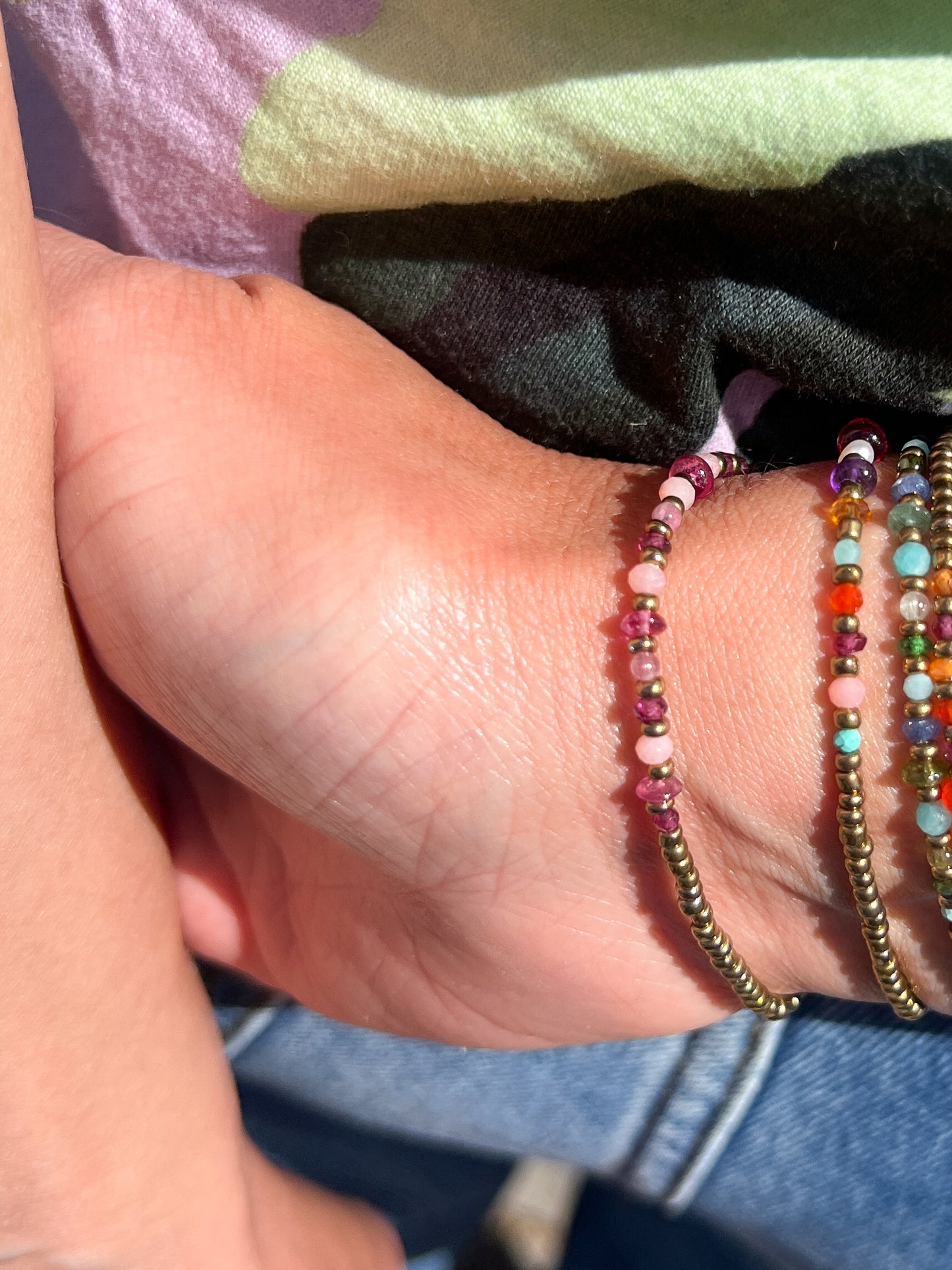 CELESTE bracelet – blue-green dream