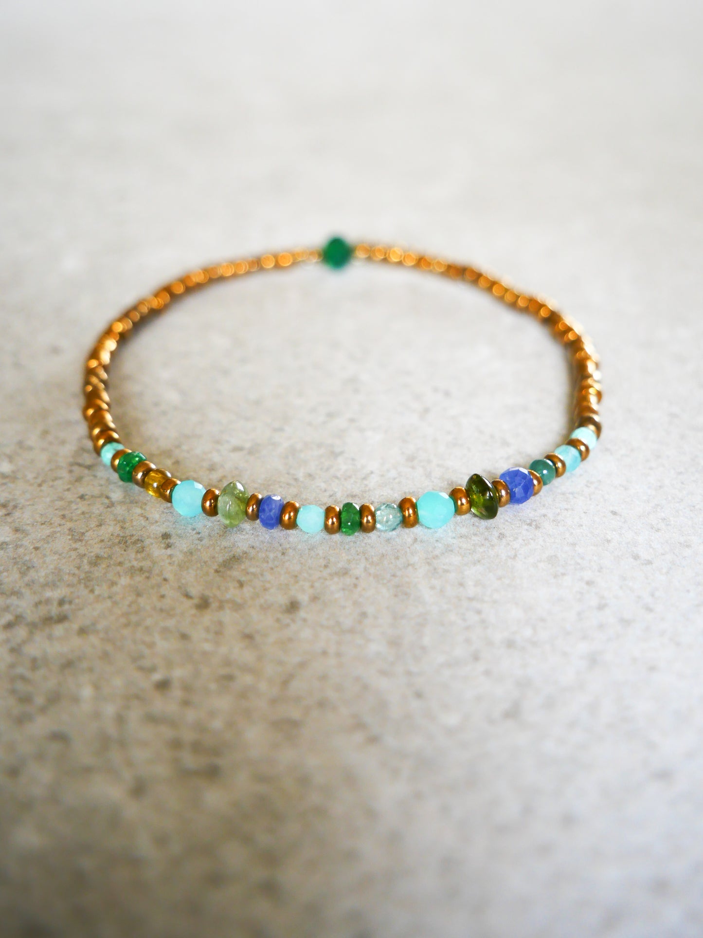 CELESTE bracelet – blue-green dream